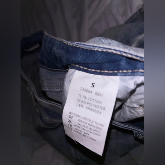 Women’s Light Blue Embroidered Boyfriend Jeans - Floral Detail - Picture 2 of 5